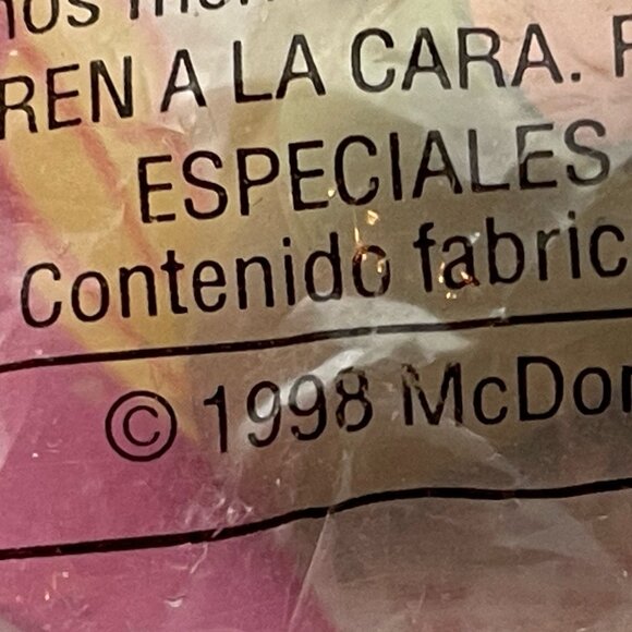 1998 McDonald’s Mulan #6 Shang Pop Up Toy Sealed Disney Happy Meal Figure - Picture 6 of 12